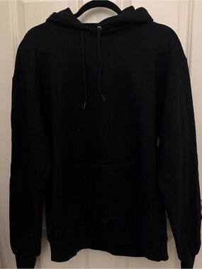 Champion Black Pullover Hoodie Sweatshirt